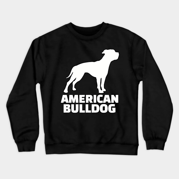 American Bulldog Crewneck Sweatshirt by Designzz